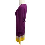 Boden USA BODEN Purple Sweater Dress Womens Sz 6 Cashmere Angora Blend Scallop Mod Retro Photo 3