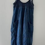 Free People Clear Skies Denim Maxi Dress S Photo 5