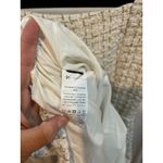 Tweed Mini‎ Dress Sleeveless Pearl Button Detail Career Party Cute Gold Size L Photo 9