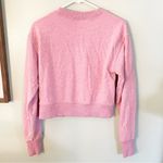 Scotch & Soda  Size Medium Washed Pink Basic Twisted Front Cropped Sweatshirt Photo 7