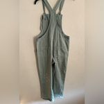Aerie Women's Werk Play Twill Pain Splatter Green Overalls XS Photo 8