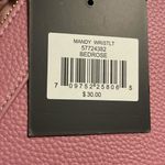 Nanette Lepore Mandy Wristlet Clutch in Bedrose Color with Tan Interior Photo 7