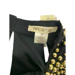 Arden B  Women's Black & Gold Casual Dress Photo 2