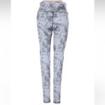 Athleta  High Rise Floral Crush Chaturanga Tight Leggings Silver Bells Size Small Photo 4