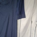 Elie Tahari  Navy Blue Shirt Dress Photo 13