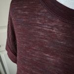 IRO  Relaxed burgandy Dolman Sleeve Tee Photo 2