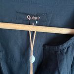 Quince NEW  100% Organic Cotton Poplin Tiered Maxi Dress Small Photo 6