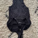 AGOLDE Rianne Bodysuit in Black Photo 4