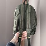 Obey Laroche Army Green Backpack w/Gold Tone Hardware EUC Photo 11