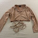 Milk and Honey  Long Crop Top Sleeve Photo 0