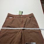 No Fear x H&M Carpenter Wide Leg Twill Skater‎ Pant Womens Size 16 Brown Y2K NEW Photo 9