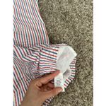 Vineyard Vines Seersucker Romper 00 Preppy Tie Front Cotton Fourth of July White Photo 12