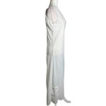 Dressed In White Sleeveless Full Length Bridal Slip M Polyester Lace Trim Size M Photo 5