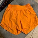Lululemon Hotty Hot Short II *Long 4" Orange Photo 0