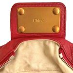 Chloé CHLOE Paddington Red Leather Lock Bag Comes with: Padlock Key COA Dust Bag Photo 9