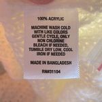 True Craft Cardigan Black White Gray Color Block Acrylic Sweater  Women Large New Photo 13