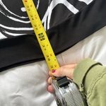 AB Studio Womens Size 16 Black White Swirl Abstract Midi Dress Sleeveless Boho Chic Artsy Photo 3