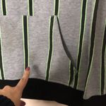 Brooklyn Cloth  keep hustling striped pullover hoodie sweatshirt size large Photo 4