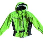 Obermeyer Bright Green Ski Snow Jacket Coat Womens Size 6 Photo 0