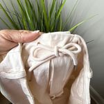 Monrow Women's Utility Pants Size XS Peach Cream Cotton Blend Stretch Chic Trend Pink Photo 7