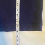 Boden Navy‎ Livia Velvet Striped Cuff Quarter Sleeve Sweatshirt Dress Size 4L Blue Photo 10