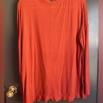 Old Navy Orange Long Sleeve Buttoned Blouse Photo 1