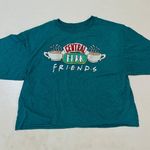 Lovers + Friends Friends Central Perk TV Series Logo Cropped Shirt - size XS Photo 5