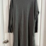 Ralph Lauren Lauren Green Grey Geometric Printed Sweater Tunic Dress 2X. 7038 Photo 4