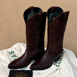 Tecovas | Limited Edition Annie’s Birthday Boot (BBX) Dark Pecan Alligator 🐊 Brown Size 11 Photo 0