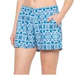 CABANA LIFE NWT UPF 50+ Blue Roadmap Boardshorts w/ Pockets Size XL Photo 0