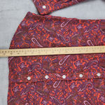 Panhandle  Womens Western Shirt Long Sleeve Paisley Size M Medium Photo 3