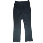 Veronica Beard Jupiter Slim-Leg Pant size 4 Mid-Rise Front-Seam Trouser Black Photo 2