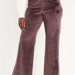 Vintage 100% Leather Suede Purple Pants Women Plus size 12| i.e brand Photo 0