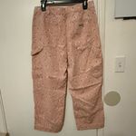 Obey  Women's Pink Floral Cargo Pants Photo 1