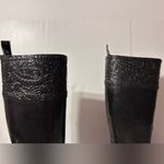 BOGS #52323 ANNE black tall waterproof rain boots women size 7 Photo 6