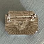 Truly Fantastic Vintage Little Brooch Pin W Agate I Believe Center Multiple Photo 5