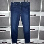 7 For All Mankind 7FAM Gwenevere Skinny Jeans Bling Back Pocket Detail Size 27 Photo 1