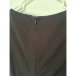 Badgley Mischka Black Sheath Dress Cowl Neck Cocktail Party Size S Photo 3