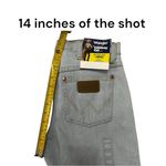 Wrangler  Cowboy Cut Jeans 14MWZ Slim Fit Tapered Leg – 3x32 Light Wash – NWT Photo 4