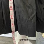 Loft Ann Taylor Black Silk Mermaid Skirt with Lace and Ruffle Hem Photo 3