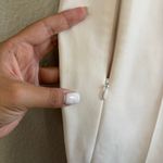 Escada Off White Pleat Career Office Trouser Pants Pockets Womens Size 44/ US 14 Photo 8