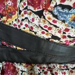 Forever 21 Beautiful Chiffon maxi dress with leather detail and pockets size medium Photo 5