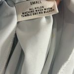 Vintage 1970s Shadowline Baby Blue Lace Trim Nylon Robe Small Long Lingerie Photo 8