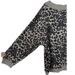 easel NWT  Los Angeles Animal Print Long Sleeve Hacci Knit Top Size 3X Leopard‎ Photo 11