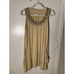 CAbi Egyptian Beaded Neck Tunic Shift Dress M Festival Cosplay Costume Party Photo 5