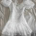 Main Strip White Dress Photo 0