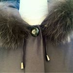 1 Madison  Luxe Long outerwear genuine fox fur hood plus size coat Photo 9