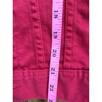 AG Adriano Goldschmied NWT  Red Denim Jean Jacket Size L Photo 5