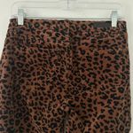 BLANK NYC  Women's Animal Print Corduroy The Reade Skinny Crop Pants 28 Photo 5