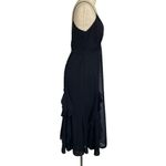 La Maison Talulah Black Ethereal Lily Midi Dress Swiss Dot Photo 5